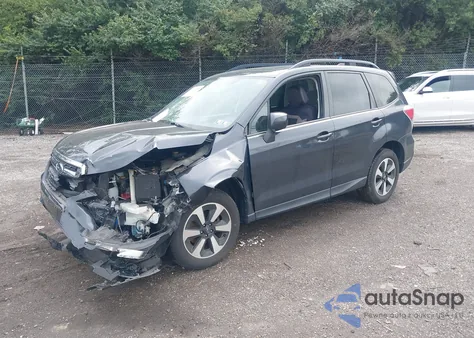 2017 Subaru Forester 2.5I Premium z USA, uszkodzony, nr VIN JF2SJAEC1HH488453